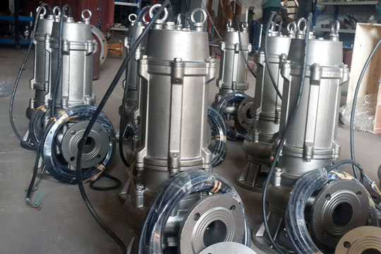 Features of corrosion resistance submersible sewage pump