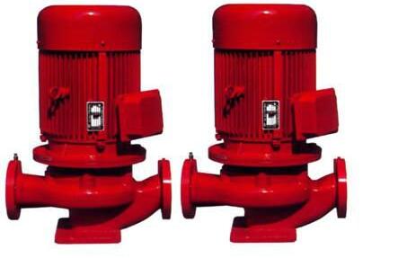 Vertical single-stage fire pump