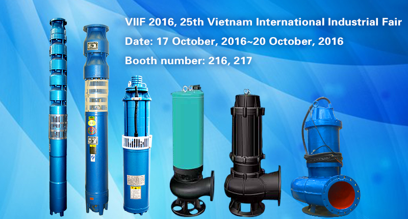 ZHENGZHOU SHENLONG PUMP INDUSTRY CO ., LTD (short as APK) is going to participate in VIIF 2016, 25th