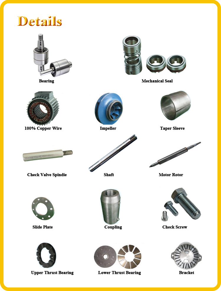 Water pump parts