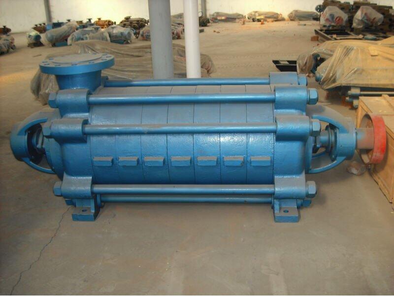 Horizontal multi-stage centrifugal pump regulation mode